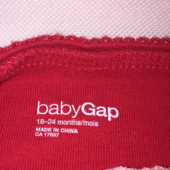 Baby Gap Infant Girls Snowman Shirt Size 18-24M - Picture 4 of 7